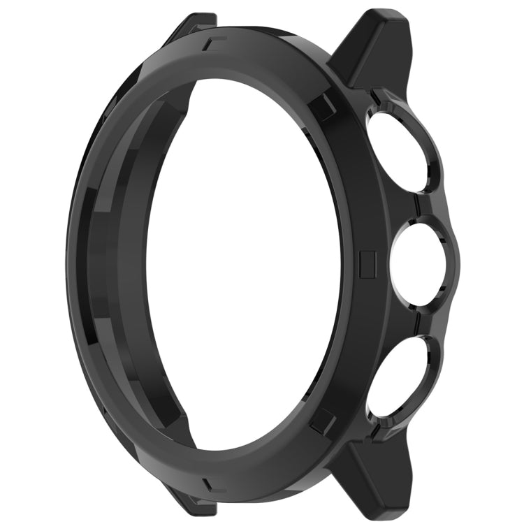 For Coros Apex 2 Pro Half Coverage Hollow PC Watch Protective Case(Black) - Watch Case by PMC TechLife | Online Shopping South Africa | PMC TechLife