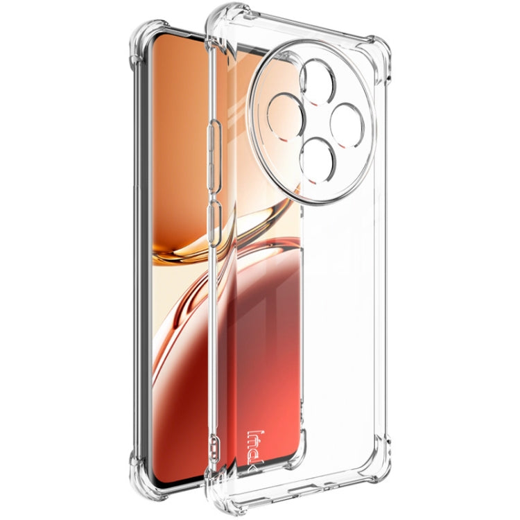 For OPPO A3 Pro 5G imak Shockproof Airbag TPU Phone Case(Transparent) - OPPO Cases by imak | Online Shopping South Africa | PMC Jewellery | Buy Now Pay Later Mobicred