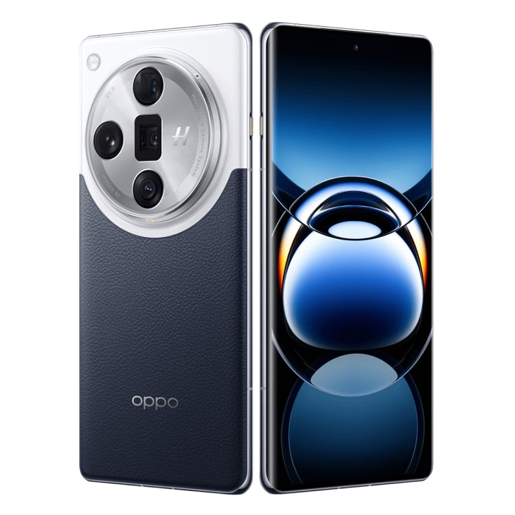 OPPO Find X7 Ultra AI Phone, 12GB+256GB, Screen Fingerprint,  6.82 inch ColorOS 14.0 Qualcomm Snapdragon 8 Gen3 Octa Core up to  3.3GHz, OTG, NFC, Network: 5G(Dark Blue) - OPPO by OPPO | Online Shopping South Africa | PMC Jewellery
