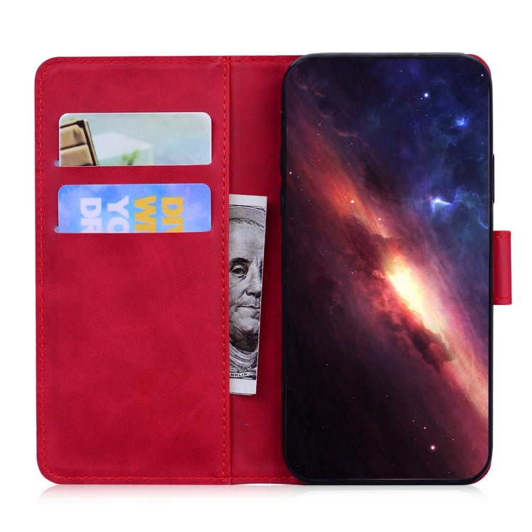 For Google Pixel 9 Pro Skin Feel Pure Color Flip Leather Phone Case(Red) - Google Cases by PMC TechLife | Online Shopping South Africa | PMC TechLife | Buy Now Pay Later Mobicred
