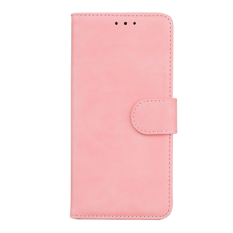 For Google Pixel 9 Pro Skin Feel Pure Color Flip Leather Phone Case(Pink) - Google Cases by PMC Jewellery | Online Shopping South Africa | PMC Jewellery | Buy Now Pay Later Mobicred