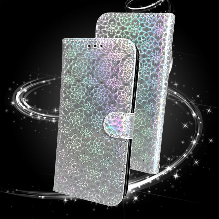 For Google Pixel 9 Pro Colorful Magnetic Buckle Leather Phone Case(Silver) - Google Cases by PMC TechLife | Online Shopping South Africa | PMC TechLife | Buy Now Pay Later Mobicred