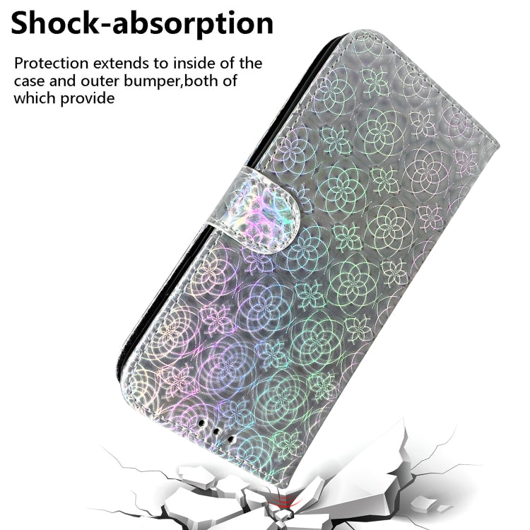 For Google Pixel 9 Colorful Magnetic Buckle Leather Phone Case(Silver) - Google Cases by PMC Jewellery | Online Shopping South Africa | PMC Jewellery | Buy Now Pay Later Mobicred