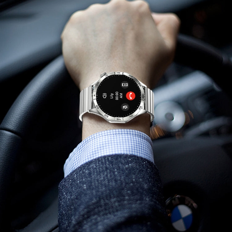 LEMFO HK4 1.43 inch AMOLED Round Screen Smart Watch Supports Bluetooth Calls(Green) - Smart Watches by LEMFO | Online Shopping South Africa | PMC TechLife | Buy Now Pay Later Mobicred