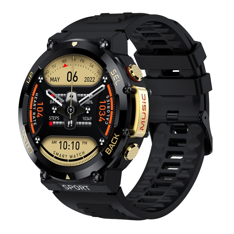 LEMFO LF33 1.39 inch TFT Round Screen Smart Watch Supports Bluetooth Calls(Gold) - free shipping - PMC TechLife - Order now!