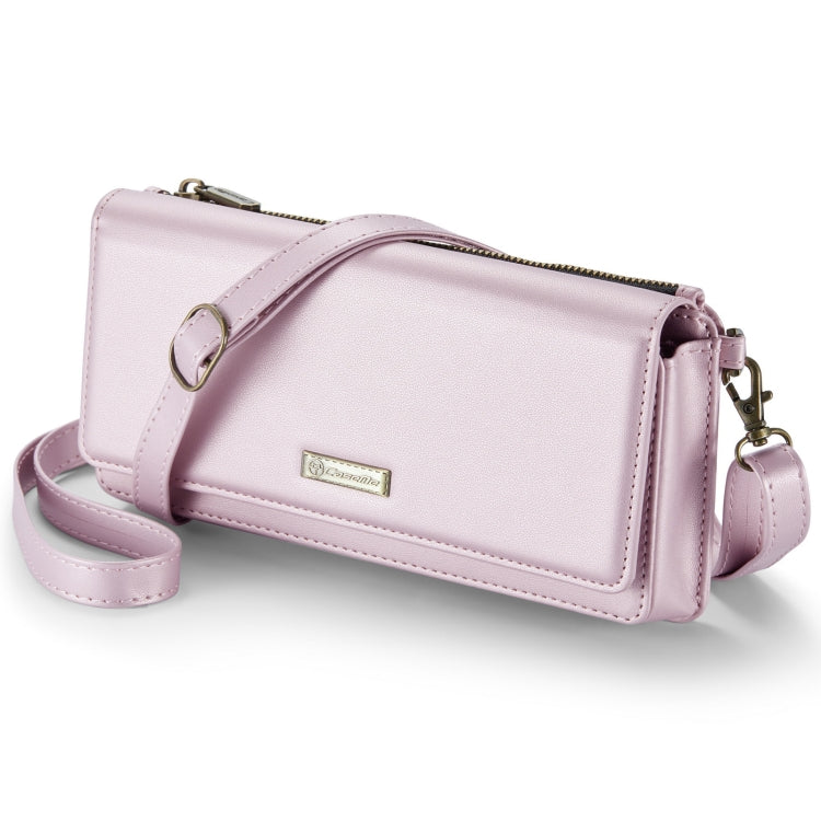 CaseMe Me30 Multi Functional Diagonal Cross Bag Phone Case(Pink) - free shipping - PMC Jewellery - Order now!