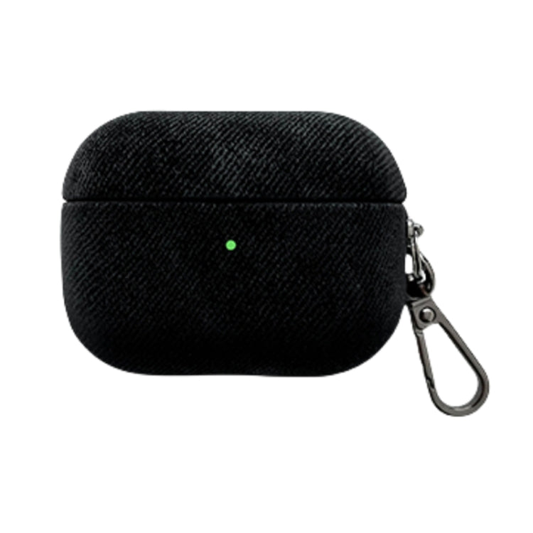 For AirPods 3 Suede Earphone Protective Case(Black) - For AirPods 3 by PMC Jewellery | Online Shopping South Africa | PMC Jewellery | Buy Now Pay Later Mobicred