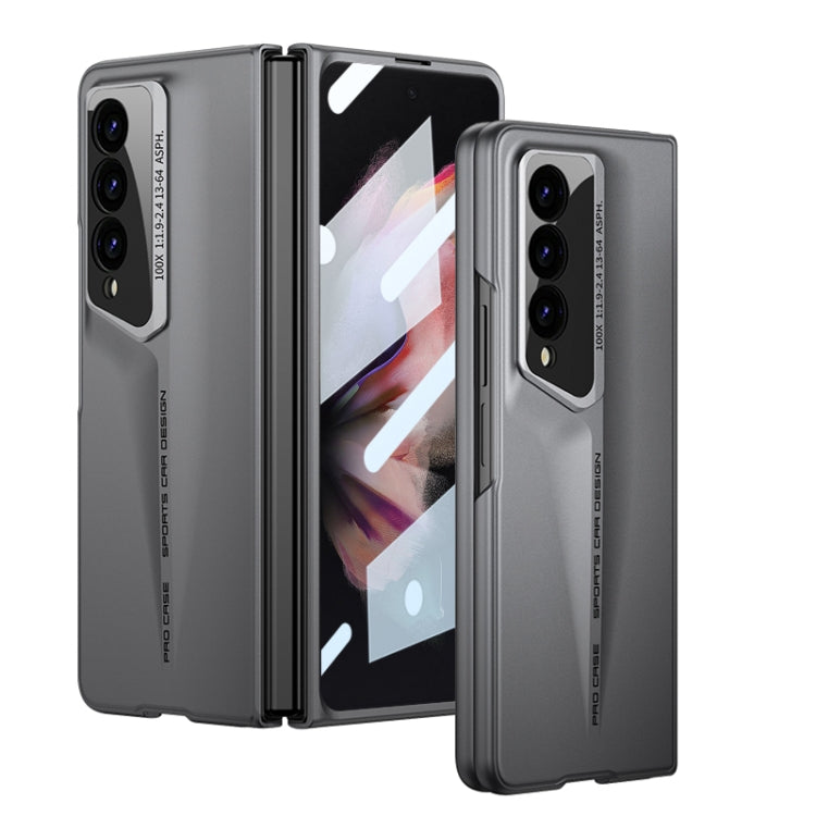 For Samsung Galaxy Z Fold3 GKK Integrated Blade Ultra-thin Full Coverage Phone Case(Grey) - Galaxy Phone Cases by GKK | Online Shopping South Africa | PMC Jewellery | Buy Now Pay Later Mobicred