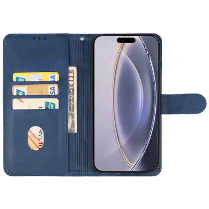 For iPhone 16 Pro Leather Phone Case(Blue) - iPhone 16 Pro Cases by PMC Jewellery | Online Shopping South Africa | PMC Jewellery | Buy Now Pay Later Mobicred