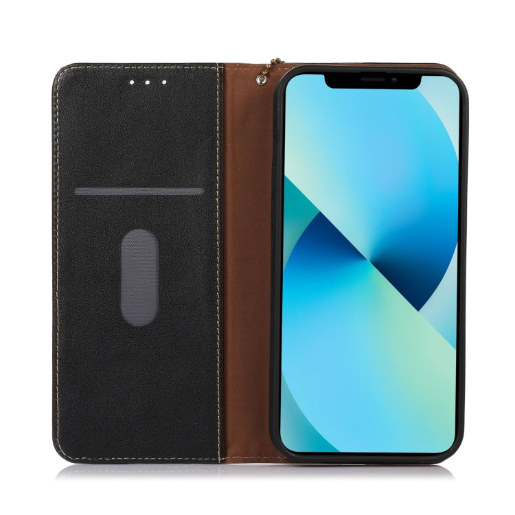 For Google Pixel 10 Pro / 9 Pro KHAZNEH Nappa Top Layer Cowhide Leather Phone Case(Black) - Google Cases by PMC TechLife | Online Shopping South Africa | PMC TechLife | Buy Now Pay Later Mobicred
