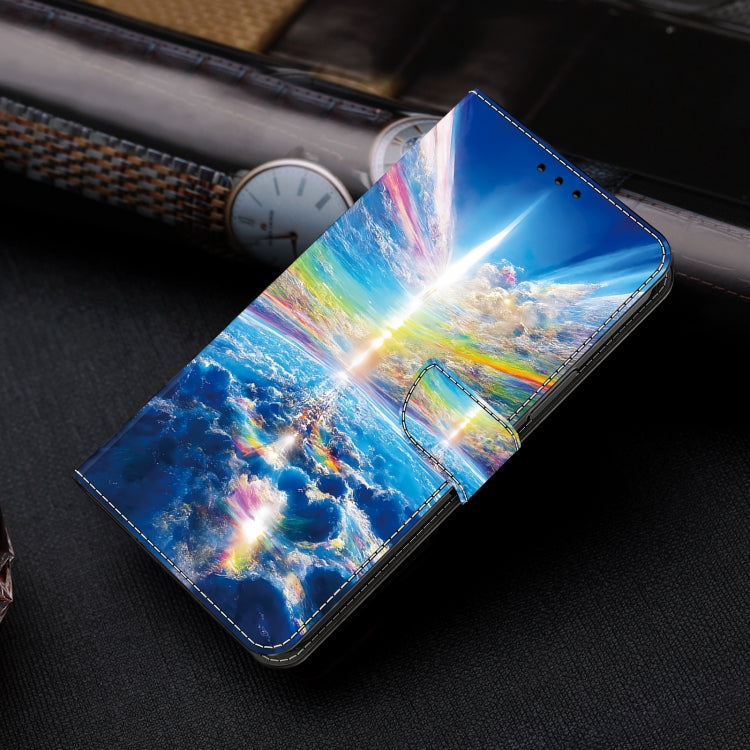 For Google Pixel 9 Pro Crystal Painted Leather Phone case(Colorful Sky) - Google Cases by PMC TechLife | Online Shopping South Africa | PMC TechLife | Buy Now Pay Later Mobicred