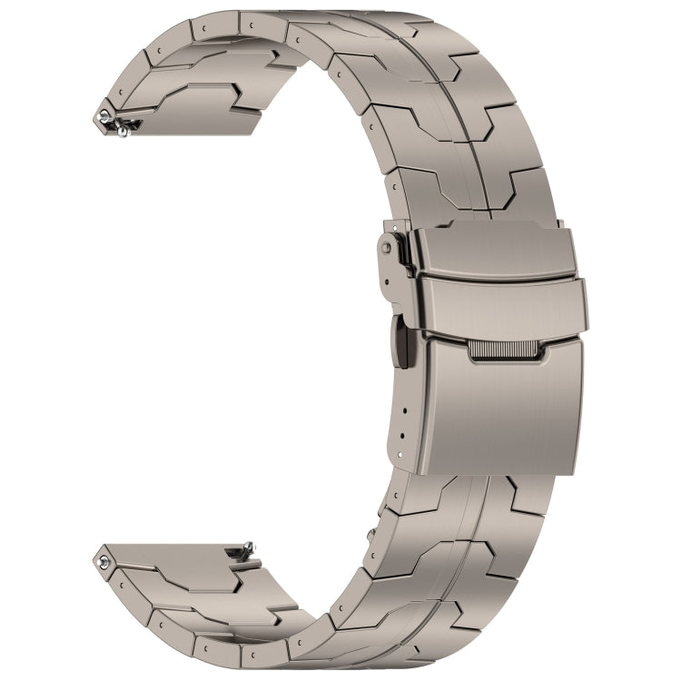 22mm Titanium Metal Watch Band(Titanium) - free shipping - PMC TechLife - Order now!