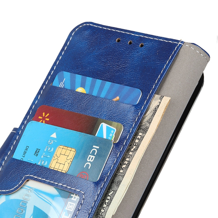 For Google Pixel 9 Retro Crazy Horse Texture Flip Leather Phone Case(Blue) - Google Cases by PMC TechLife | Online Shopping South Africa | PMC TechLife | Buy Now Pay Later Mobicred
