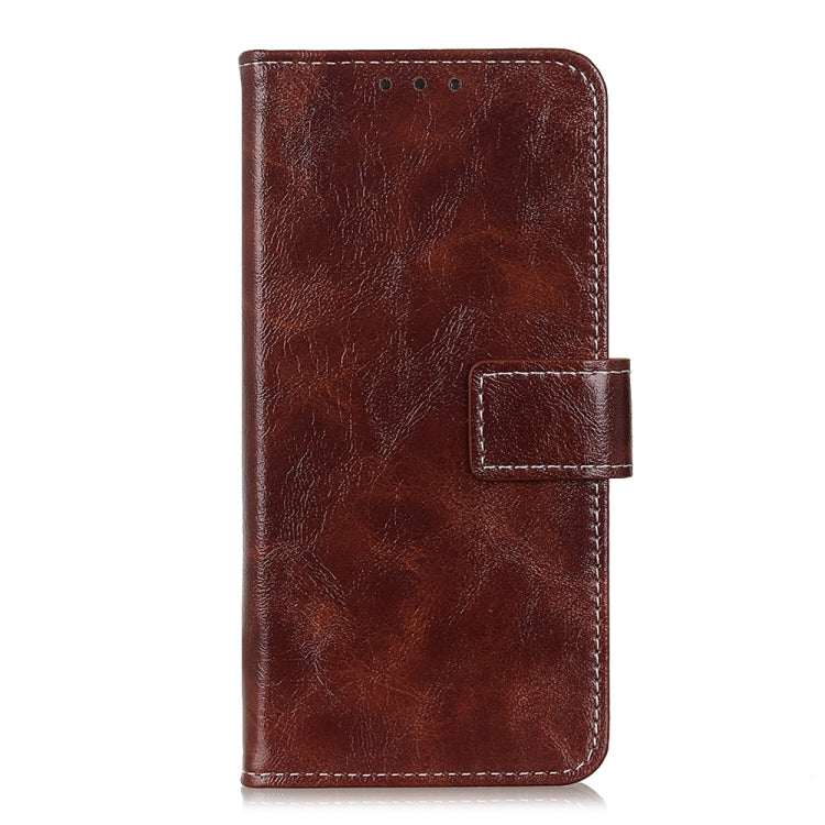 For Google Pixel 9 Pro Retro Crazy Horse Texture Flip Leather Phone Case(Brown) - Google Cases by PMC TechLife | Online Shopping South Africa | PMC TechLife | Buy Now Pay Later Mobicred