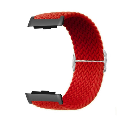 For Huawei Watch D Adjustable Woven Nylon Watch Band(Red) - Watch Bands by PMC Jewellery | Online Shopping South Africa | PMC Jewellery