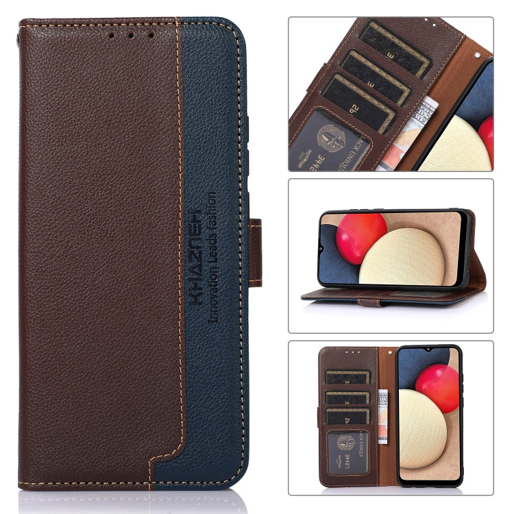 For Google Pixel 10 / 9 KHAZNEH Litchi Texture Leather RFID Phone Case(Brown) - free shipping - PMC TechLife - Order now!