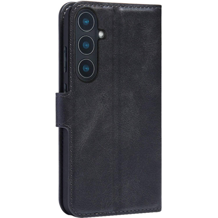 For Samsung Galaxy S24+ 5G IMAK Count Series Flip Leather Phone Case(Black) - Galaxy S24+ 5G Cases by imak | Online Shopping South Africa | PMC Jewellery | Buy Now Pay Later Mobicred