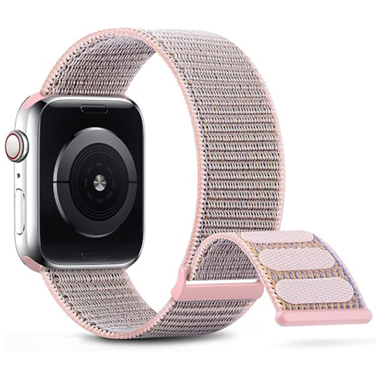 For Apple Watch 38mm Dual Hook and Loop Nylon Watch Band(Silt) - Watch Bands by PMC TechLife | Online Shopping South Africa | PMC TechLife