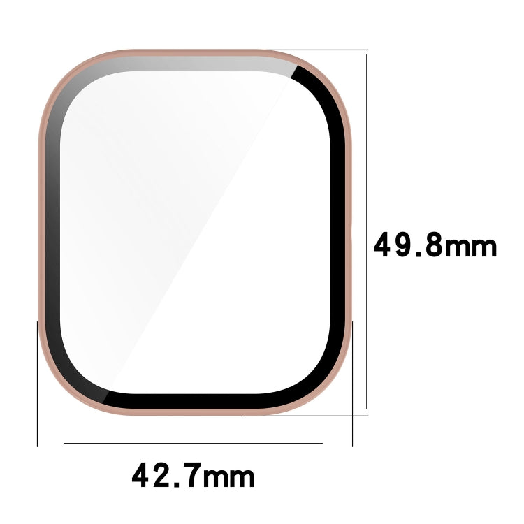 For CMF Watch Pro D395 PC + Tempered Film Integrated Watch Protective Case(Pink) - free shipping - PMC TechLife - Order now!