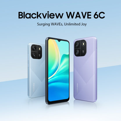 Blackview WAVE 6C, 2GB+32GB, 6.5 inch Android 13 Unisoc SC9863A Octa Core up to 1.6GHz, Network: 4G, OTG(Blue) - Blackview by Blackview | Online Shopping South Africa | PMC Jewellery | Buy Now Pay Later Mobicred