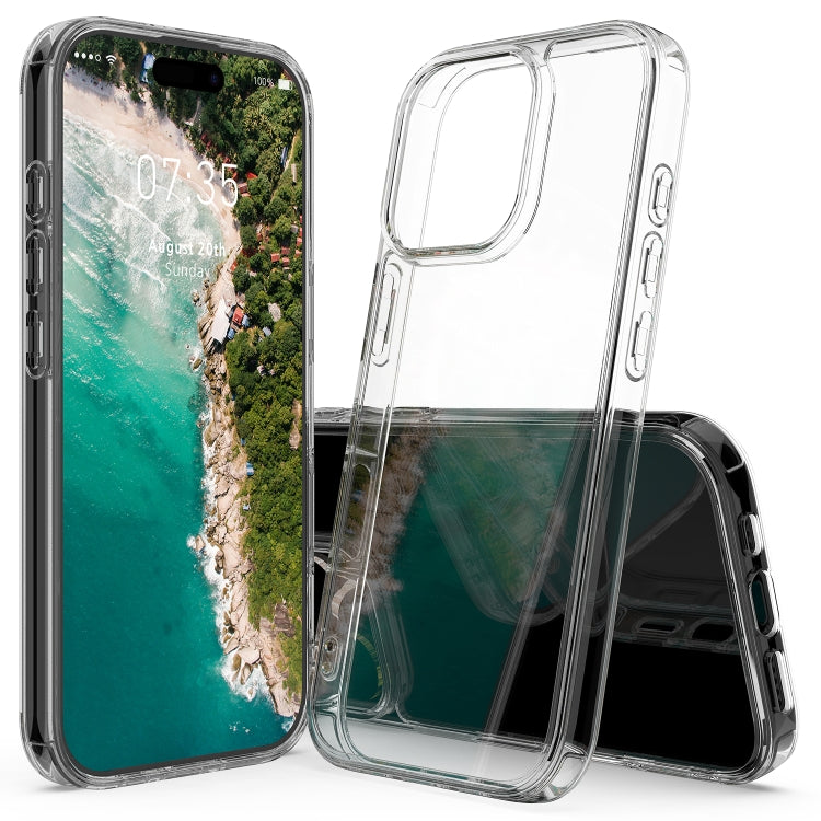 For iPhone 16 Pro Max Scratchproof Acrylic TPU Phone Case(Transparent) - iPhone 16 Pro Max Cases by PMC TechLife | Online Shopping South Africa | PMC TechLife | Buy Now Pay Later Mobicred