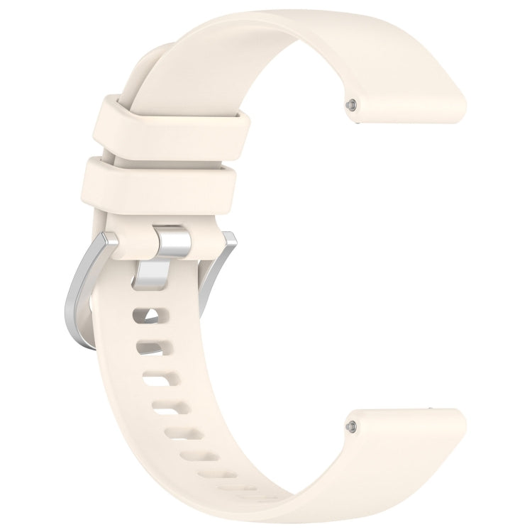 For Xiaomi Watch 2 Liquid Glossy Silver Buckle Silicone Watch Band(Starlight Color) - Watch Bands by PMC TechLife | Online Shopping South Africa | PMC TechLife