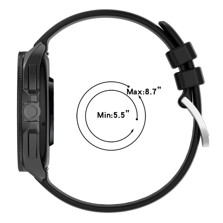 For Xiaomi Watch 2 Liquid Glossy Silver Buckle Silicone Watch Band(Green) - Watch Bands by PMC TechLife | Online Shopping South Africa | PMC TechLife | Buy Now Pay Later Mobicred