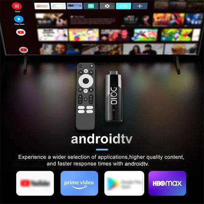 LEMFO DQ10 Allwinner H618 Quad Core ARM Cortex A53 8K HD Android TV Stick, RAM:2GB+16GB(EU Plug) - Android TV Sticks by LEMFO | Online Shopping South Africa | PMC Jewellery | Buy Now Pay Later Mobicred