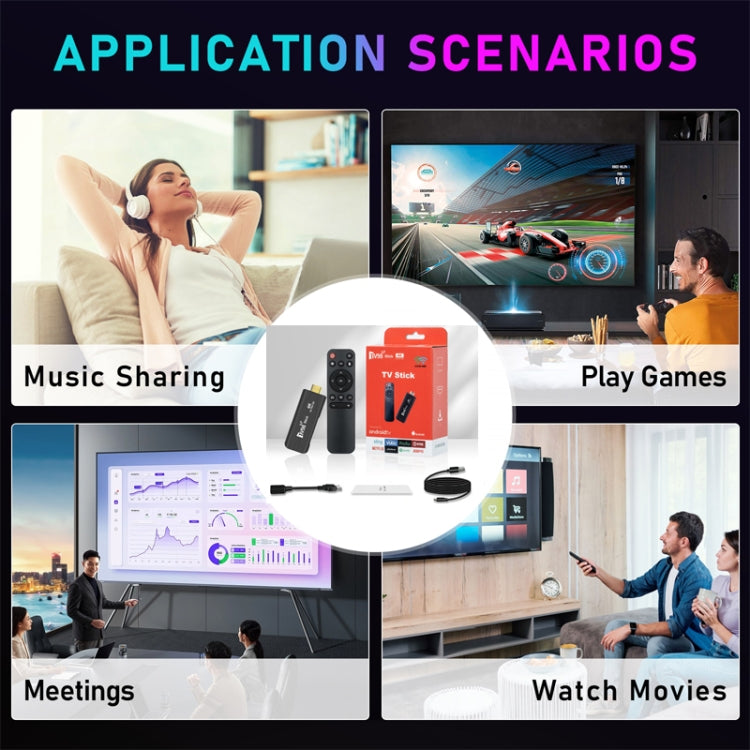 TV98 Rockchip 3228A Quad Core 4K HD Bluetooth Android TV Stick, RAM:4GB+32GB(UK Plug) - Android TV Sticks by PMC TechLife | Online Shopping South Africa | PMC TechLife | Buy Now Pay Later Mobicred