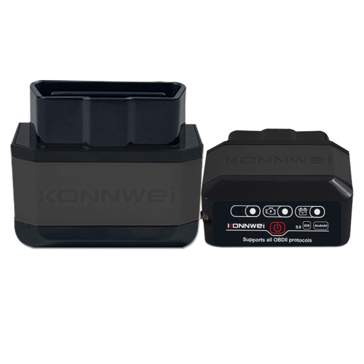 KONNWEI KW905 Bluetooth 5.0 Car OBD2 Scanner Support Android & iOS(Black) - Code Readers & Scan Tools by KONNWEI | Online Shopping South Africa | PMC Jewellery | Buy Now Pay Later Mobicred