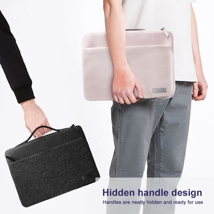 ZGA BG-01 Waterproof Laptop Handbag, Size:16 inch(Black) - free shipping - PMC Jewellery - Order now!