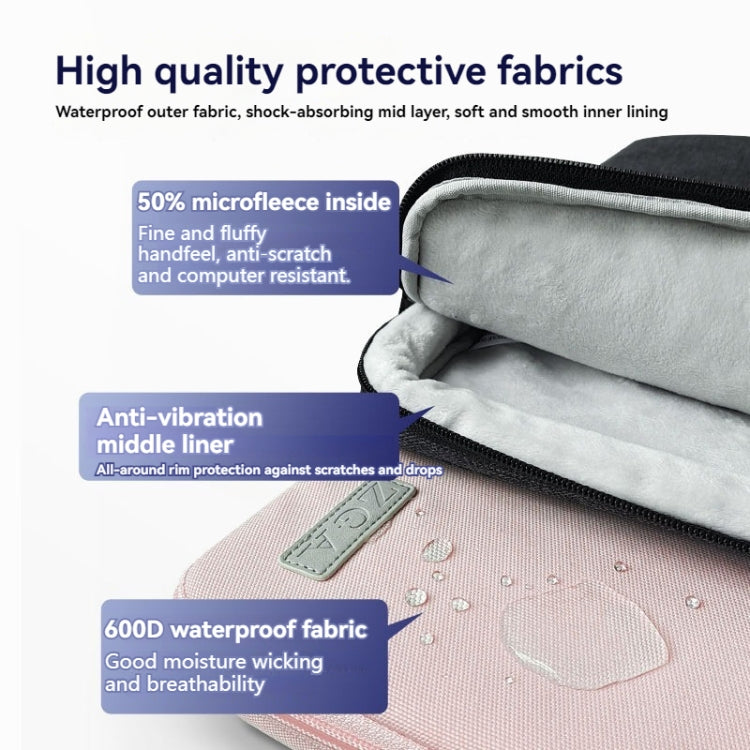 ZGA BG-01 Waterproof Laptop Handbag, Size:16 inch(Black) - free shipping - PMC Jewellery - Order now!
