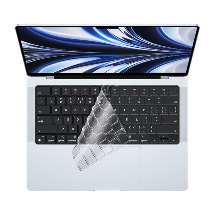 For MacBook Pro 14.2 inch 2021 ZGA Contact Invisible TPU Keyboard Protective Film - Keyboard Protector by ZGA | Online Shopping South Africa | PMC Jewellery | Buy Now Pay Later Mobicred