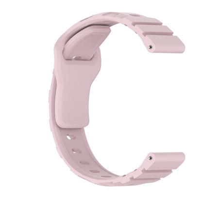 22mm Armor Silicone Watch Band(Pink) - 22mm Bands by PMC Jewellery | Online Shopping South Africa | PMC Jewellery