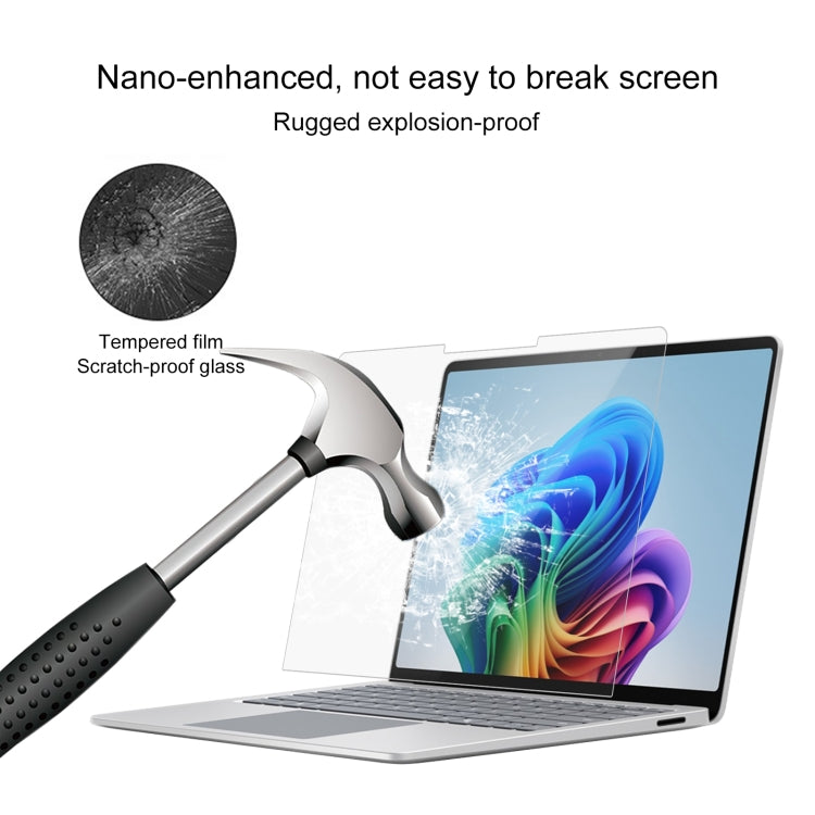 For Microsoft Surface Laptop 7 13.8 25pcs 9H 0.3mm Explosion-proof Tempered Glass Film - Screen Protection Film by PMC TechLife | Online Shopping South Africa | PMC TechLife | Buy Now Pay Later Mobicred