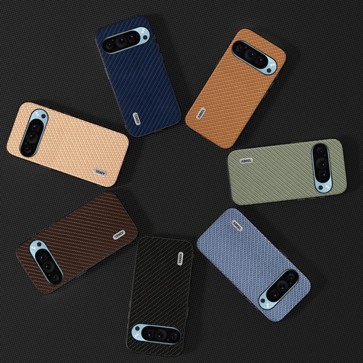 For Google Pixel 9 ABEEL Carbon Fiber Texture Protective Phone Case(Black) - Google Cases by PMC TechLife | Online Shopping South Africa | PMC TechLife | Buy Now Pay Later Mobicred
