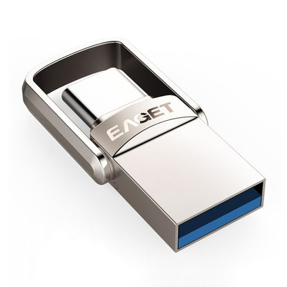 EAGET 32G USB 3.1 + USB-C Interface Metal Twister Flash U Disk, with Micro USB Adapter & Lanyard - USB Flash Drives by EAGET | Online Shopping South Africa | PMC Jewellery | Buy Now Pay Later Mobicred