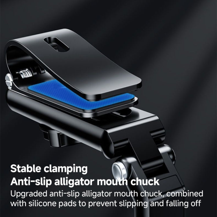 Multi functional Car Sun Visor Using Phone Holder(Black Grey) - Universal Car Holders by PMC Jewellery | Online Shopping South Africa | PMC Jewellery | Buy Now Pay Later Mobicred