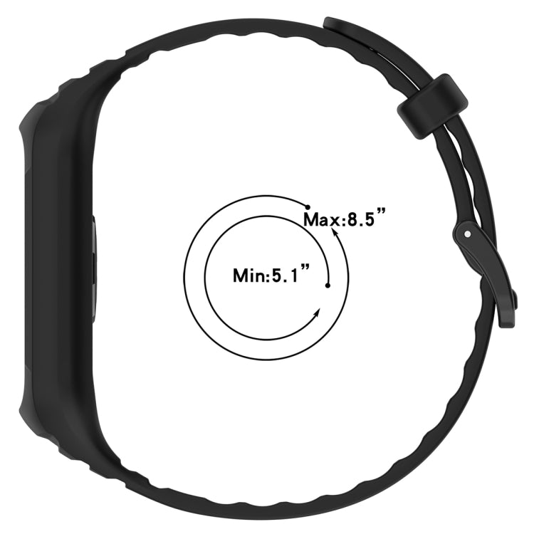 For Honor Band 10 / 9 Armor Integrated Silicone Watch Band(Creamy White) - free shipping - PMC TechLife - Order now!