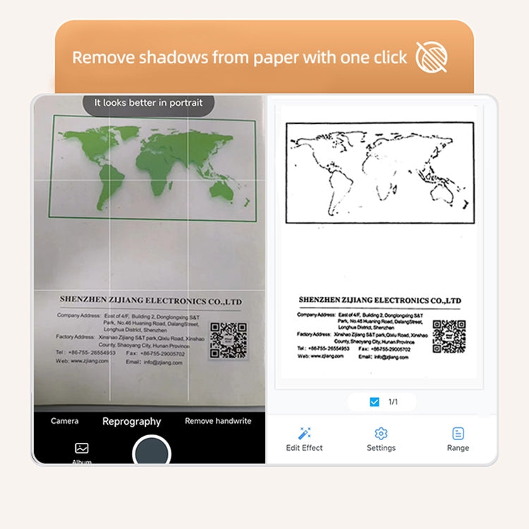 A4 mini Portable Bluetooth HD Thermal Printer for Home Office Study(UK Plug) - Printer by PMC TechLife | Online Shopping South Africa | PMC TechLife | Buy Now Pay Later Mobicred