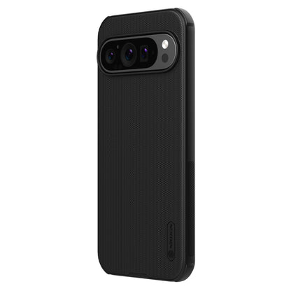 For Google Pixel 9 Pro NILLKIN Frosted Shield Pro Magnetic Phone Case(Black) - Google Cases by NILLKIN | Online Shopping South Africa | PMC Jewellery