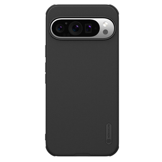 For Google Pixel 9 NILLKIN Frosted Shield Pro Magnetic Phone Case(Black) - Google Cases by NILLKIN | Online Shopping South Africa | PMC Jewellery | Buy Now Pay Later Mobicred