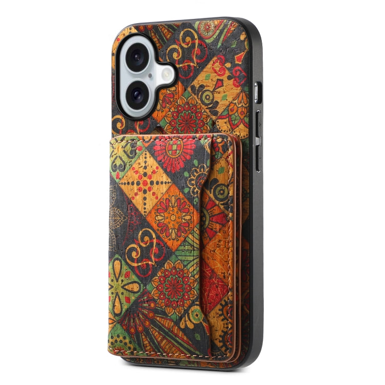 For iPhone 16 Card Slot Holder Phone Case(Autumn Yellow) - free shipping - PMC TechLife - Order now!