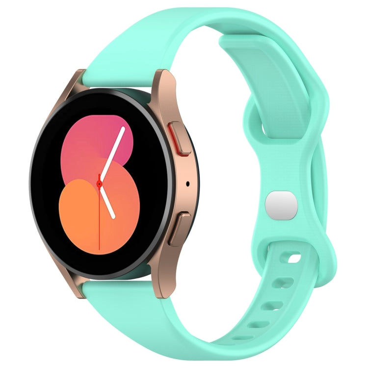 22mm Slim Reverse Buckle Silicone Watch Band(Teal) - 22mm Bands by PMC TechLife | Online Shopping South Africa | PMC TechLife