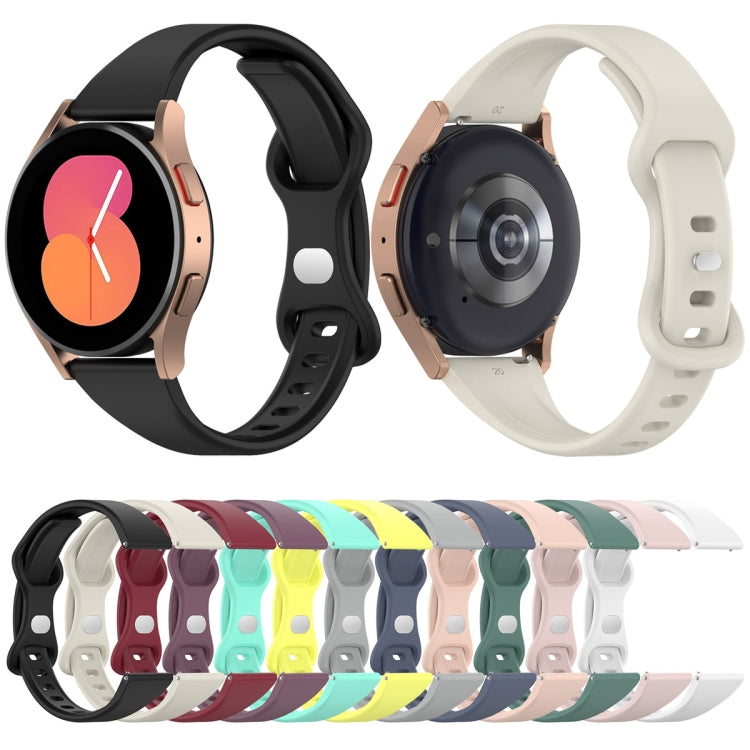 20mm Slim Reverse Buckle Silicone Watch Band(Grey) - 20mm Bands by PMC TechLife | Online Shopping South Africa | PMC TechLife