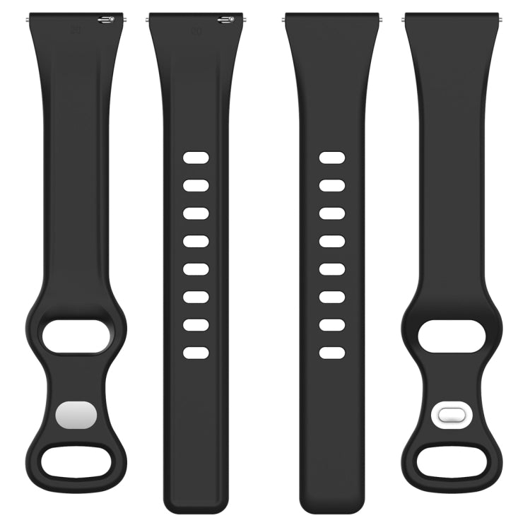 22mm Slim Reverse Buckle Silicone Watch Band(Flesh Pink) - 22mm Bands by PMC TechLife | Online Shopping South Africa | PMC TechLife