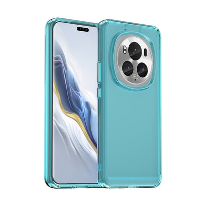 For Honor Magic6 Pro Candy Series TPU Phone Case(Transparent Blue) - Honor Cases by PMC Jewellery | Online Shopping South Africa | PMC Jewellery | Buy Now Pay Later Mobicred