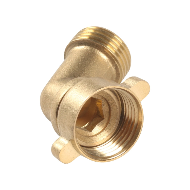 2pcs / Set RV Water Inlet Check 45/90 Degree 3/4 Connector Adapter(Yellow) - Others by PMC TechLife | Online Shopping South Africa | PMC TechLife | Buy Now Pay Later Mobicred
