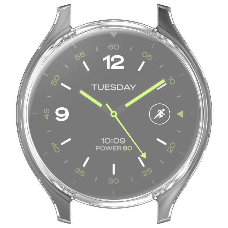 For Xiaomi Watch 2 Full Coverage TPU Electroplated Watch Protective Case(Transparent) - free shipping - PMC TechLife - Order now!