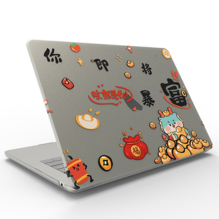 For MacBook Pro 13.3 Retina A1425 / A1502 UV Printed Pattern Laptop Frosted Protective Case(DDC-1689) - MacBook Cases by PMC Jewellery | Online Shopping South Africa | PMC Jewellery | Buy Now Pay Later Mobicred